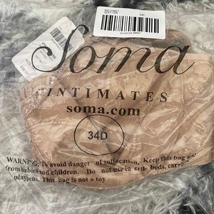 BRAND NEW Soma Balconette Bra 34D